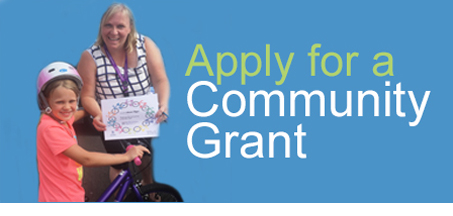 apply for a community grant
